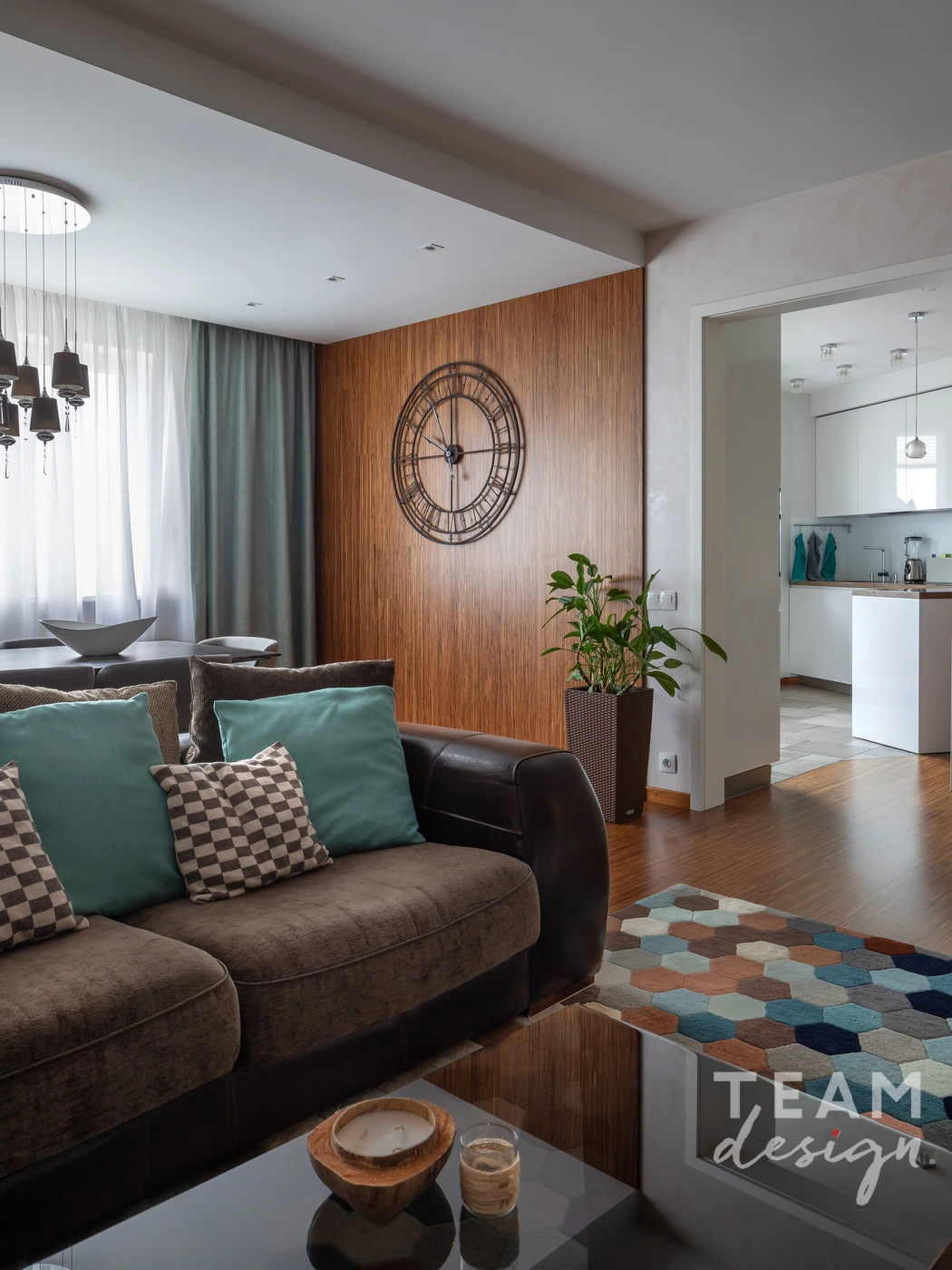 View into the kitchen