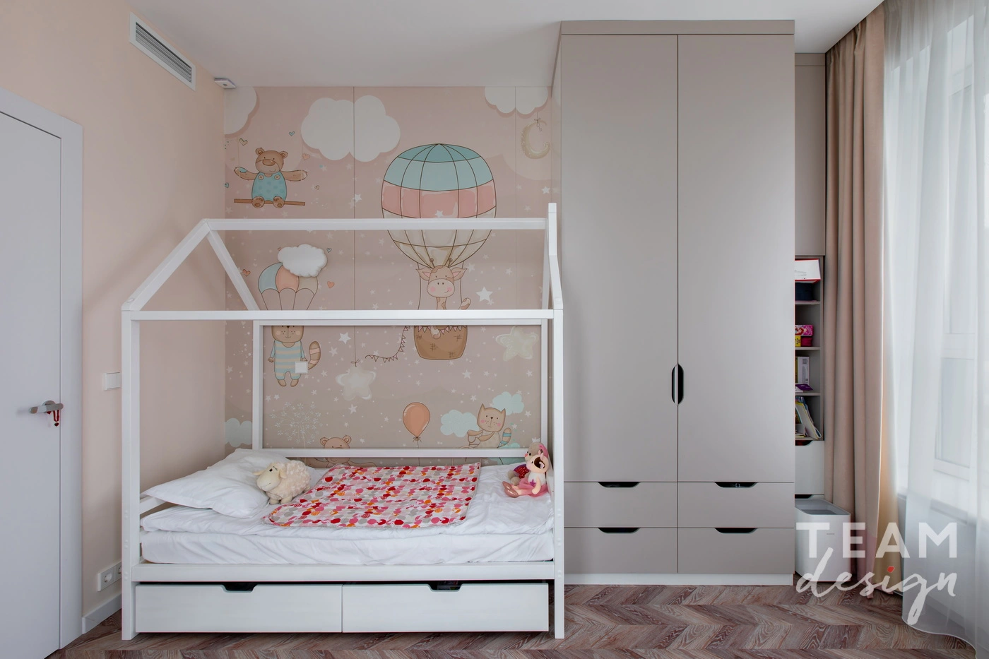 Children's sleeping area