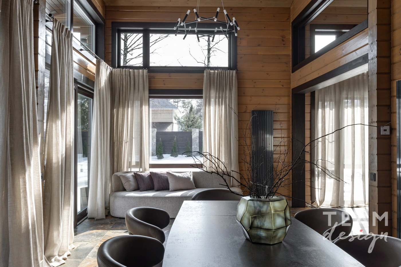Dining area on terrace