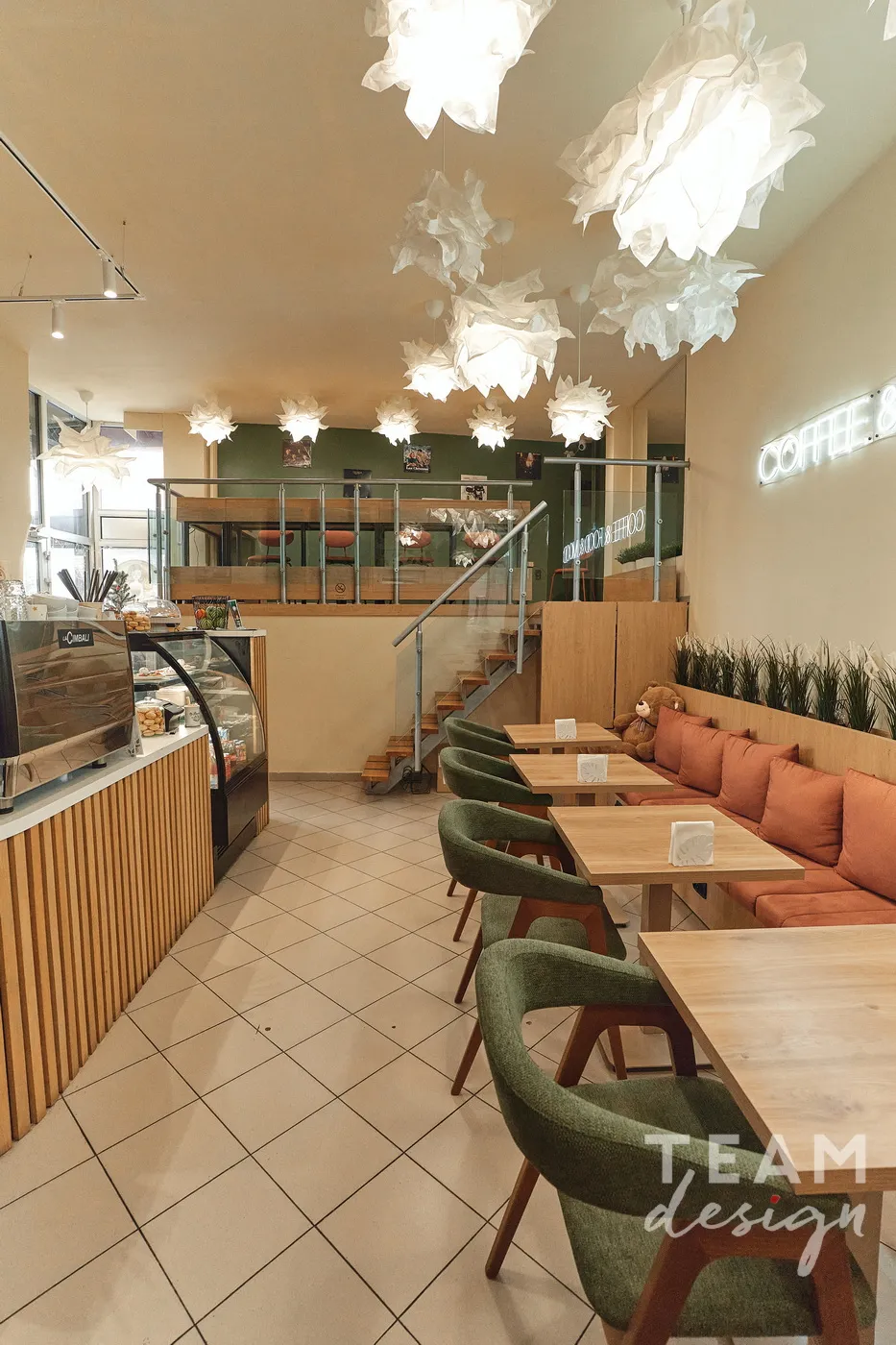 View on the second floor