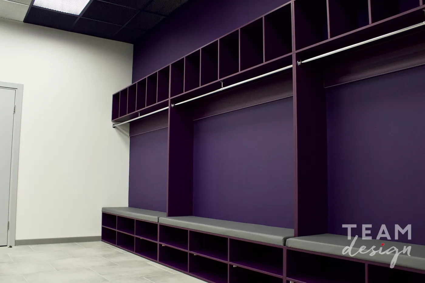 Footbal dressing room